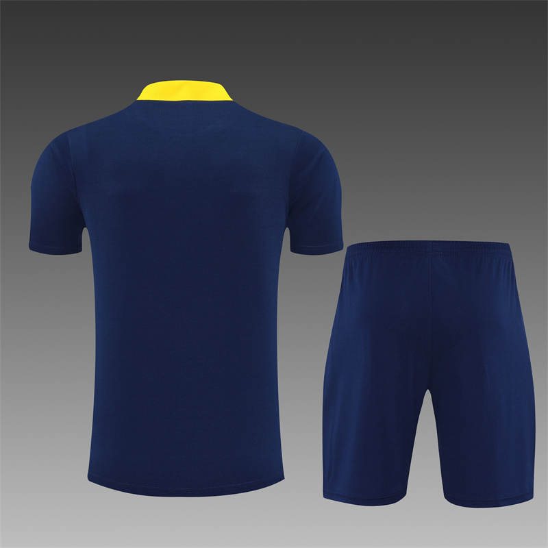 2025/2026 Atletico Madrid Royal Blue Training Wear Suit Shirt