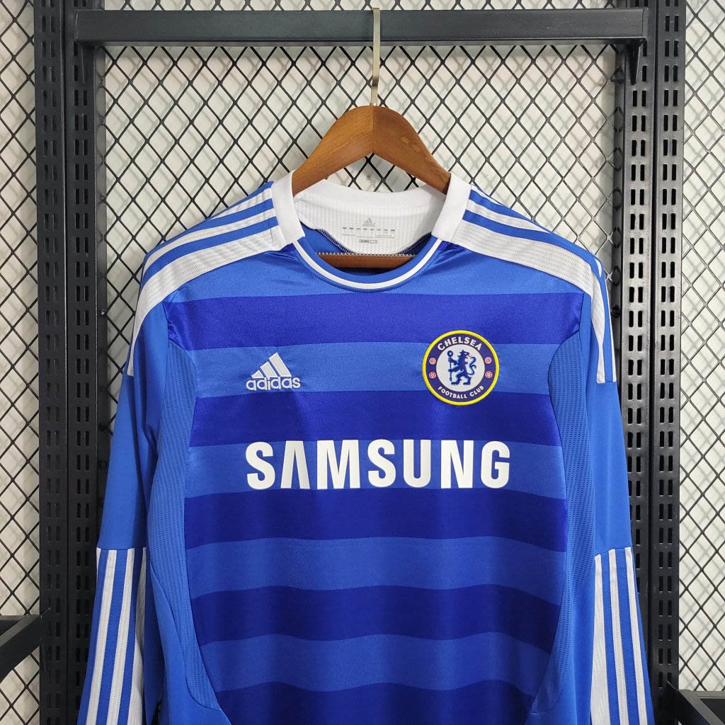 2011/2012 Chelsea Home Retro Long Sleeve Football Shirt