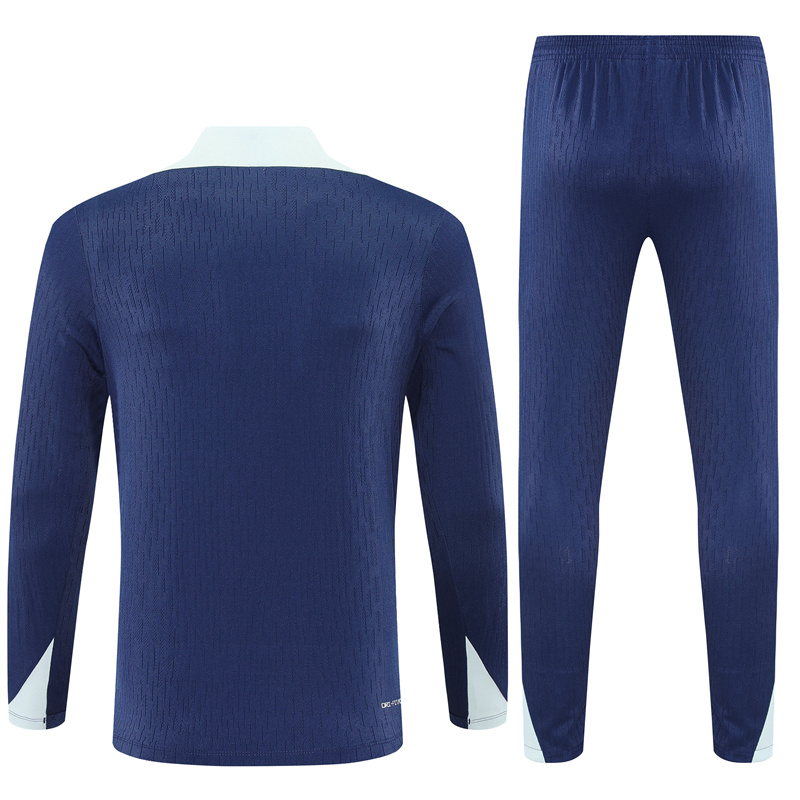 2025/2026 Inter Milan Training Wear Blue Suit Shirt