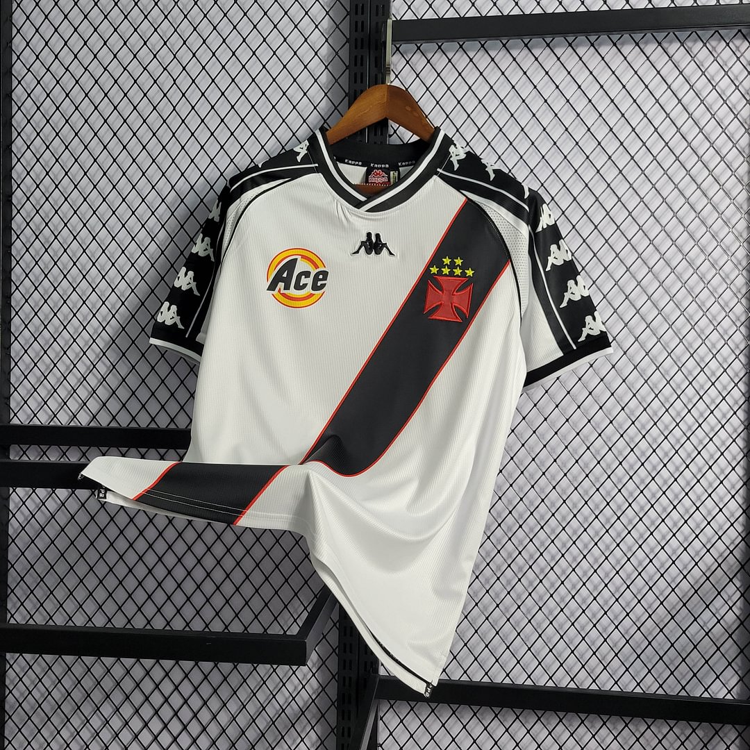 2000 Retro Vasco da Gama Away Football Shirt(Fans version)