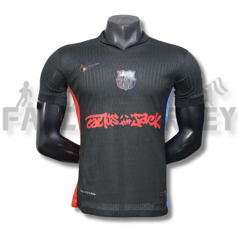2024/2025 Limited Edition FC Barcelona x Travis Scott Men’s Away Football Jersey( Player Edition )