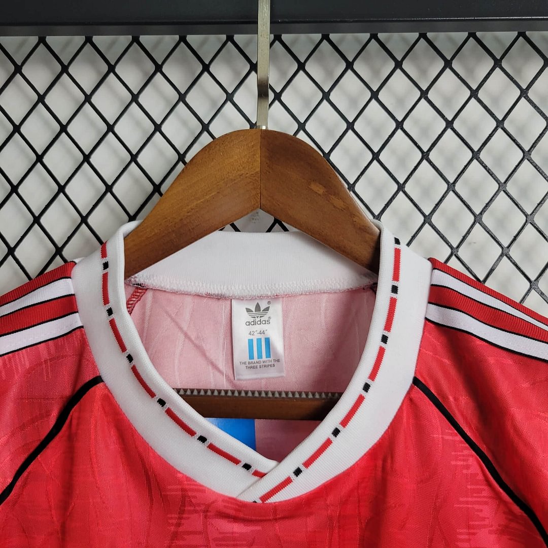 1990/1992 Manchester United Retro Home Football Shirt