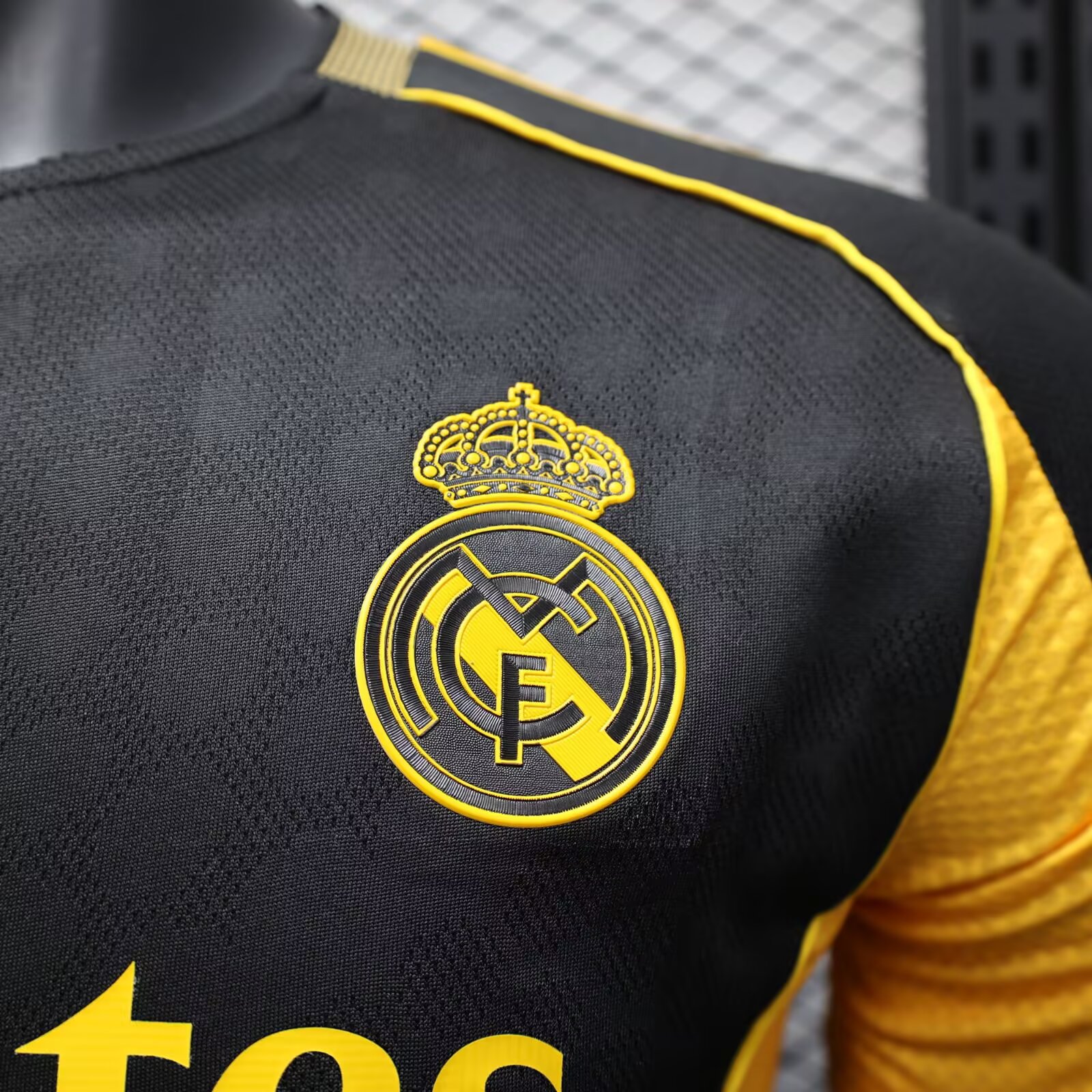 25/26 Real Madrid Black Gold Special Edition Jersey(Player Version)