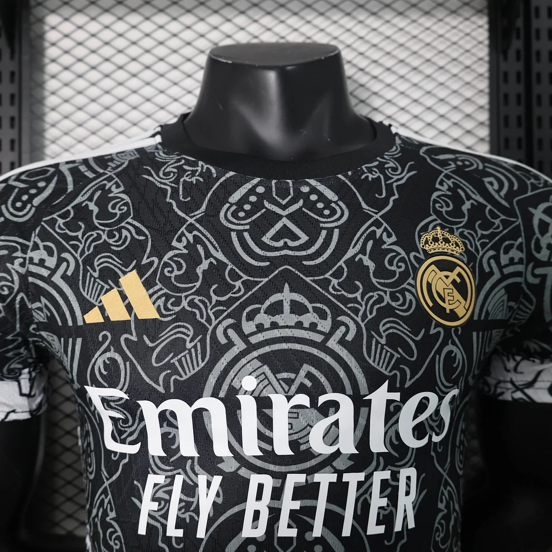2024/2025 Real Madrid Black Special Edition Football Shirt For Player Version