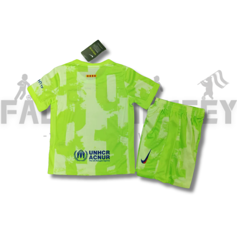 2024/2025 Barcelona Third Away Football Shirt Kids Size