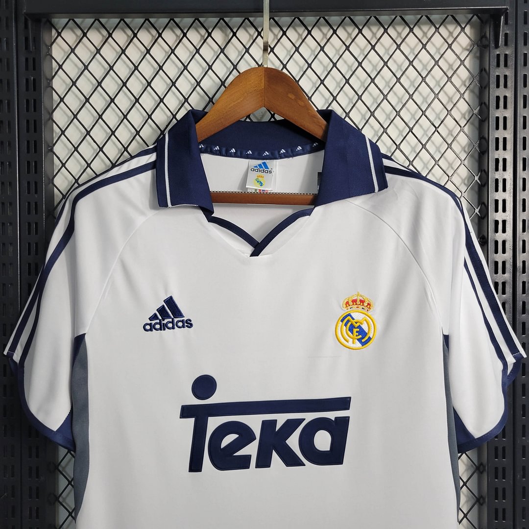 2000/2001 Real Madrid Retro Home Football Shirt 1:1 copy top quality