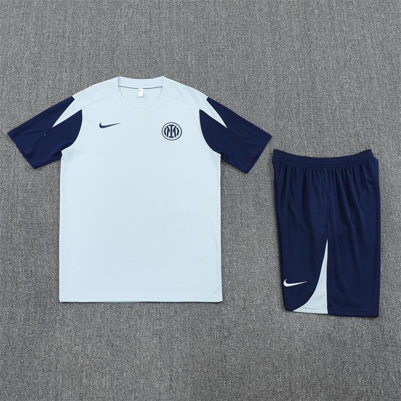2025/2026 Inter Milan Light Blue Training Set Football Jacket