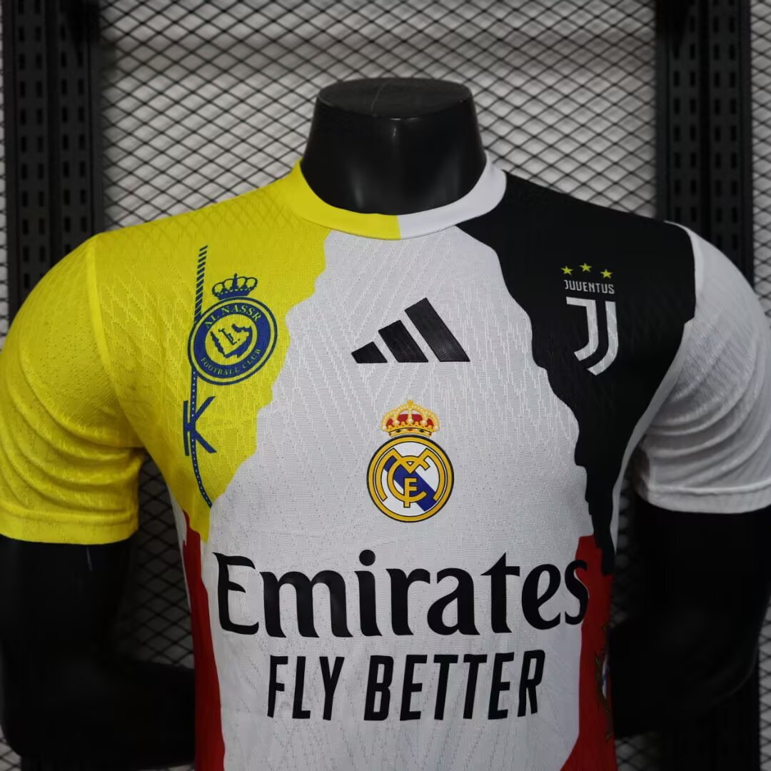 25/26 Real Madrid {Cristiano Ronaldo} Anniversary Jersey( Player Edition )