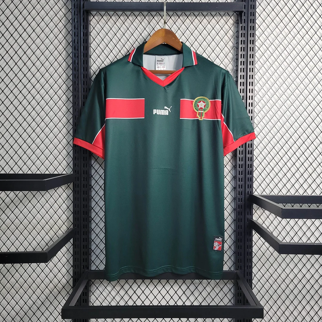 1998 Retro Morocco Home Football Shirt( Fans Edition )