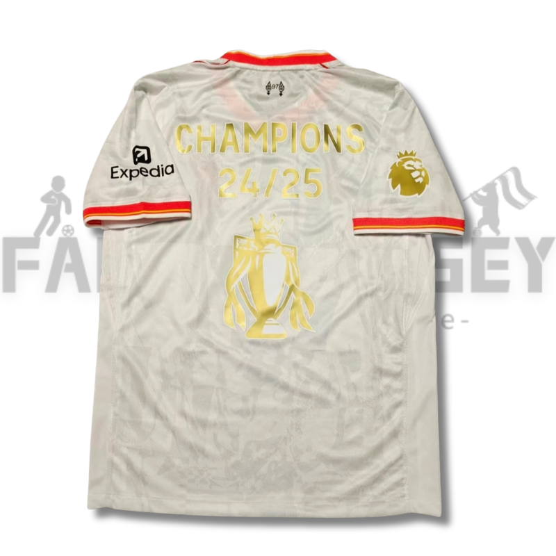 2024/2025 Liverpool 2th Away EPL league Champions Football Jersey( Player Edition )