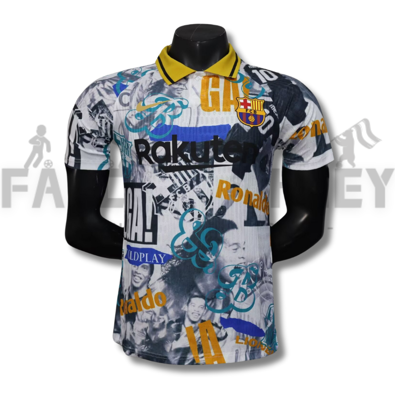 25/26 Barcelona Ronaldinho Special Jersey(Player Version)