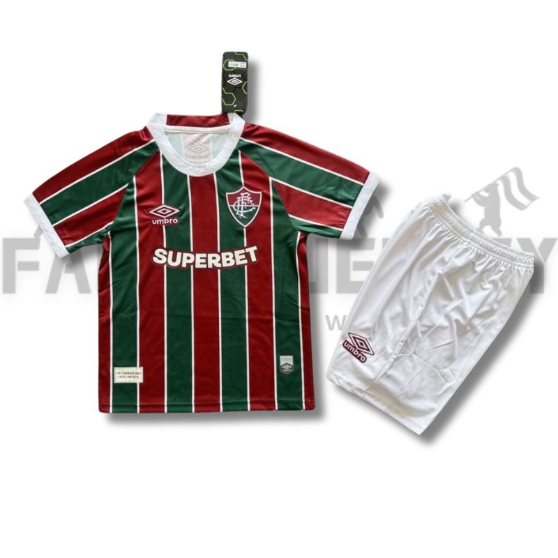 25/26 Fluminense Home Jersey(For Kids)