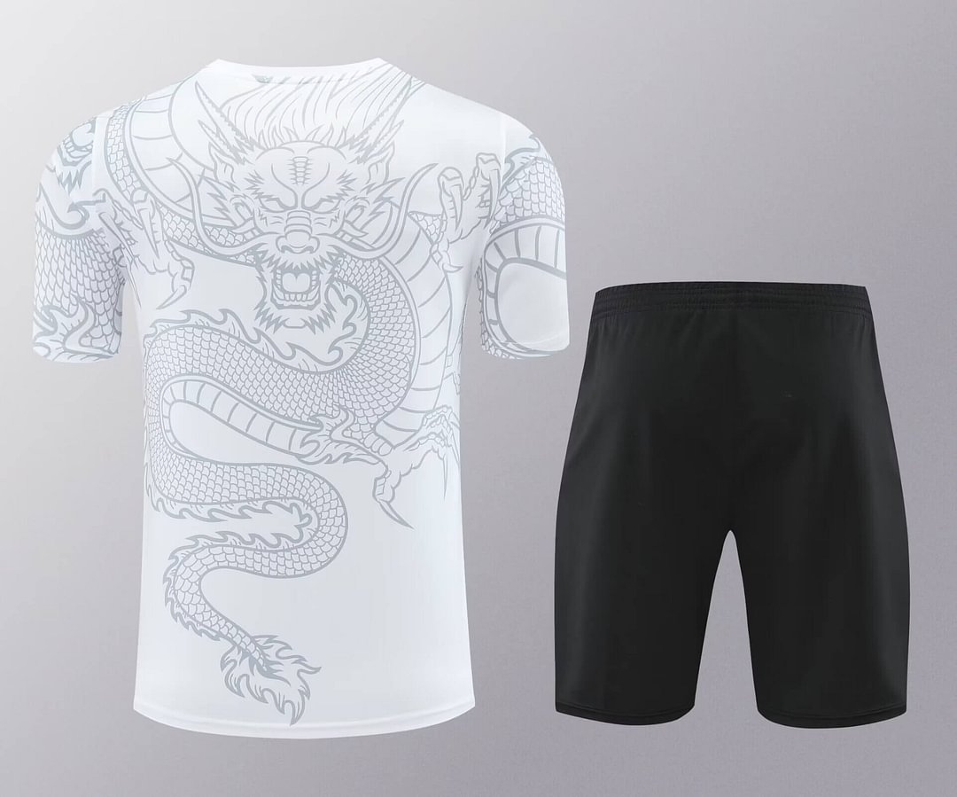 2024/2025 Real Madrid White Dragon Training Wear