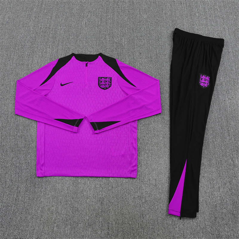 2025/2026 England Half zip training suit set