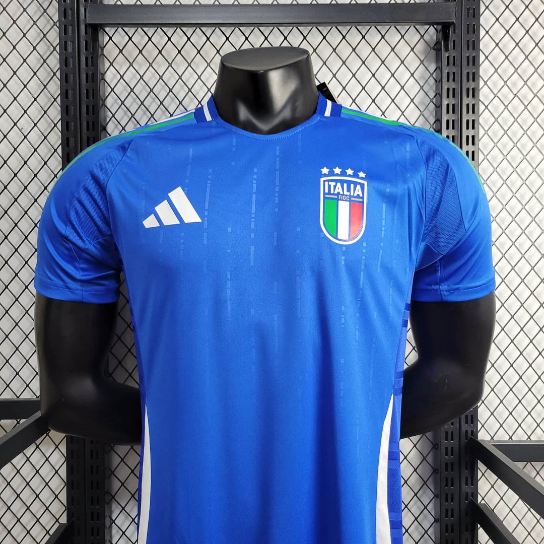 2024 Italy Home Football Shirt(Player Version)