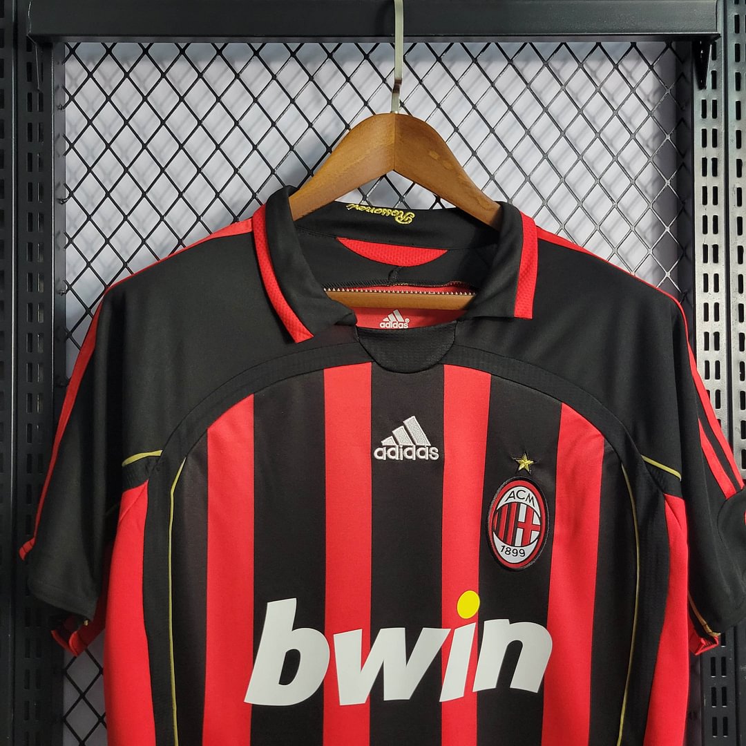 2006/2007 AC Milan Retro Home Football Shirt