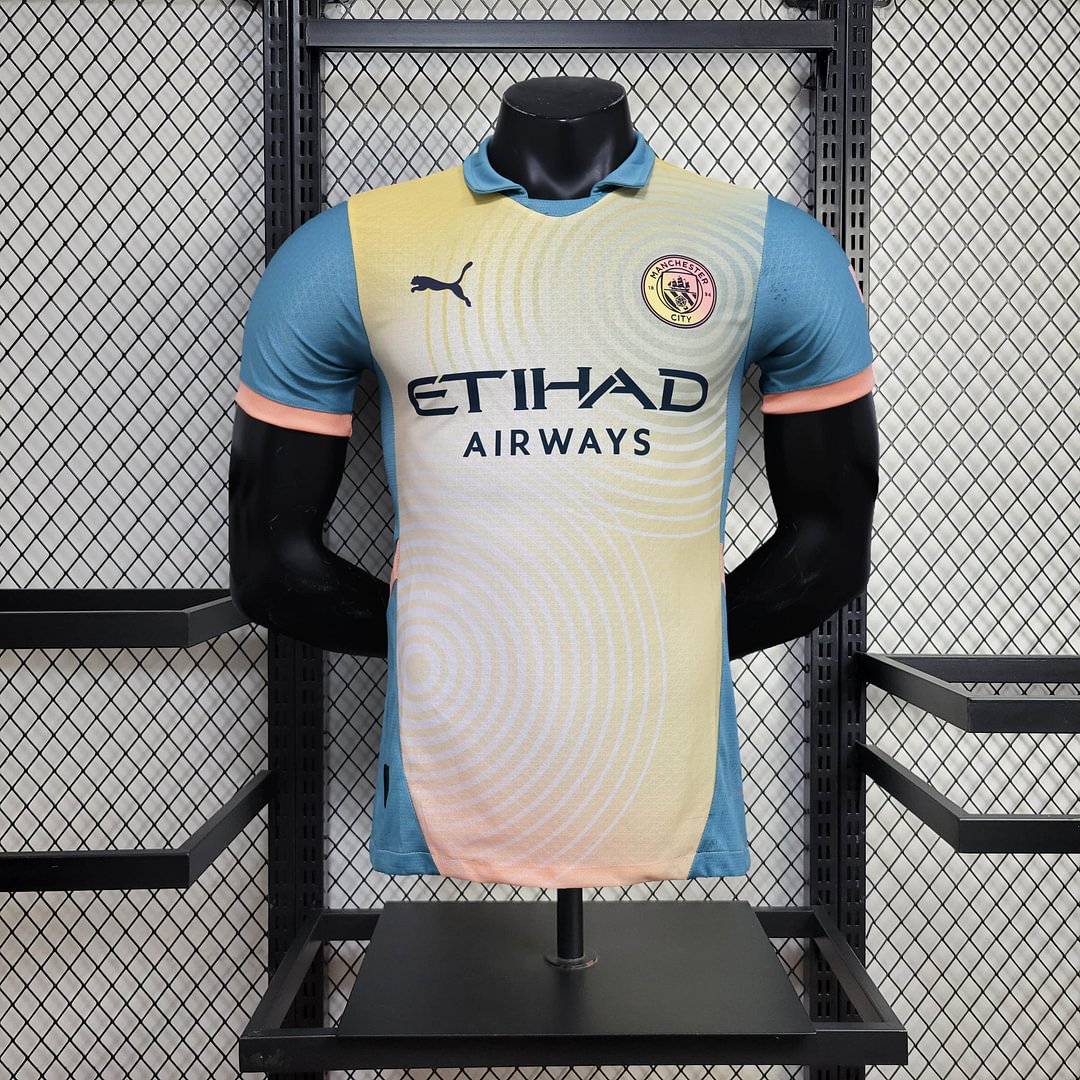 2024/2025 Manchester City Fourth Away Football Shirt For Player Version