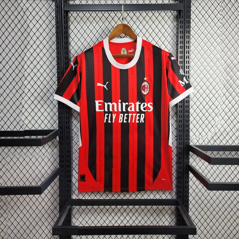 2024/2025 AC Milan Home Football Shirt For Fans Version