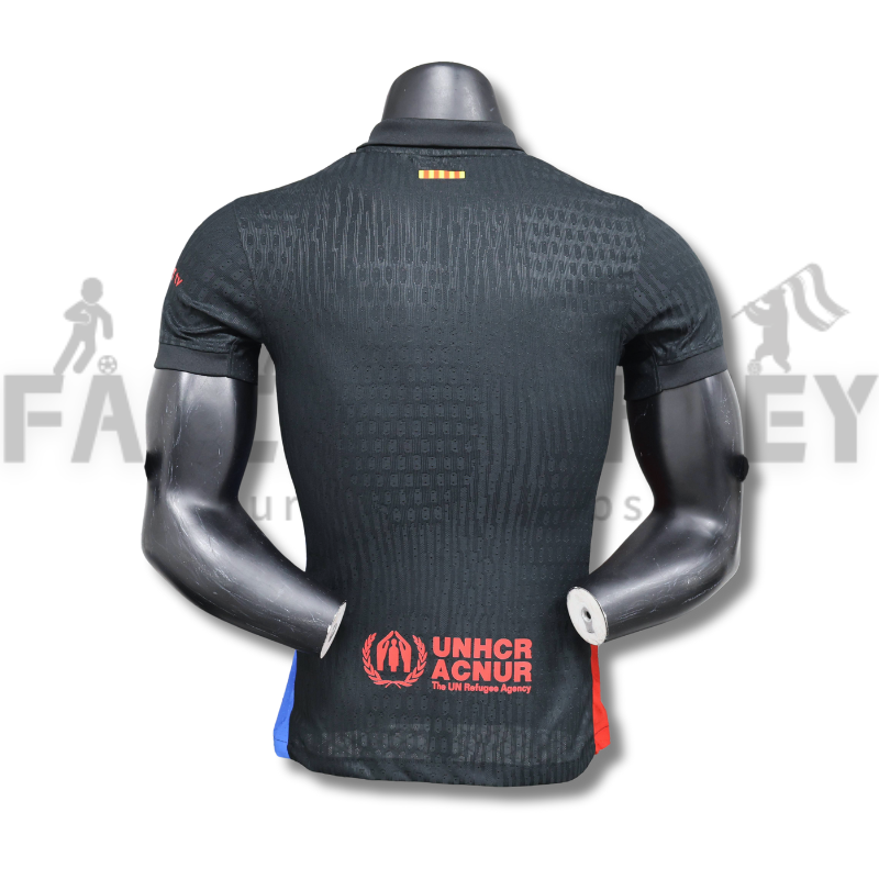 24/25 Barcelona Away Black Football Jersey( Player Edition )