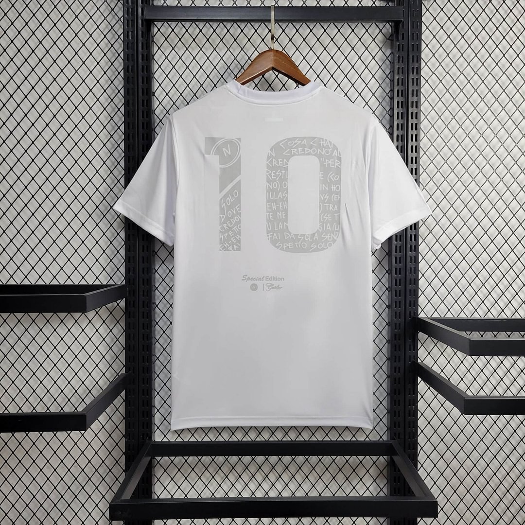2024/2025 Napoli White Football Shirt( Fans Edition )