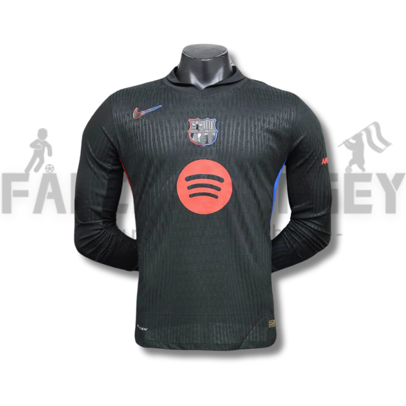 24/25 Barcelona Away Long Sleeve Jersey( Player Edition )