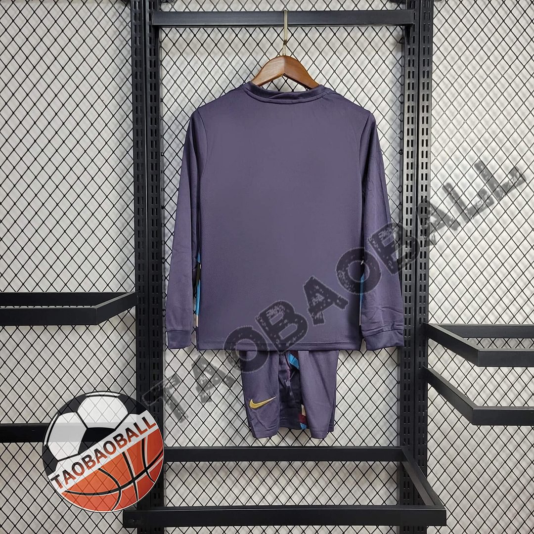 2024/2025 England Long Sleeve Away Football Shirt Kids