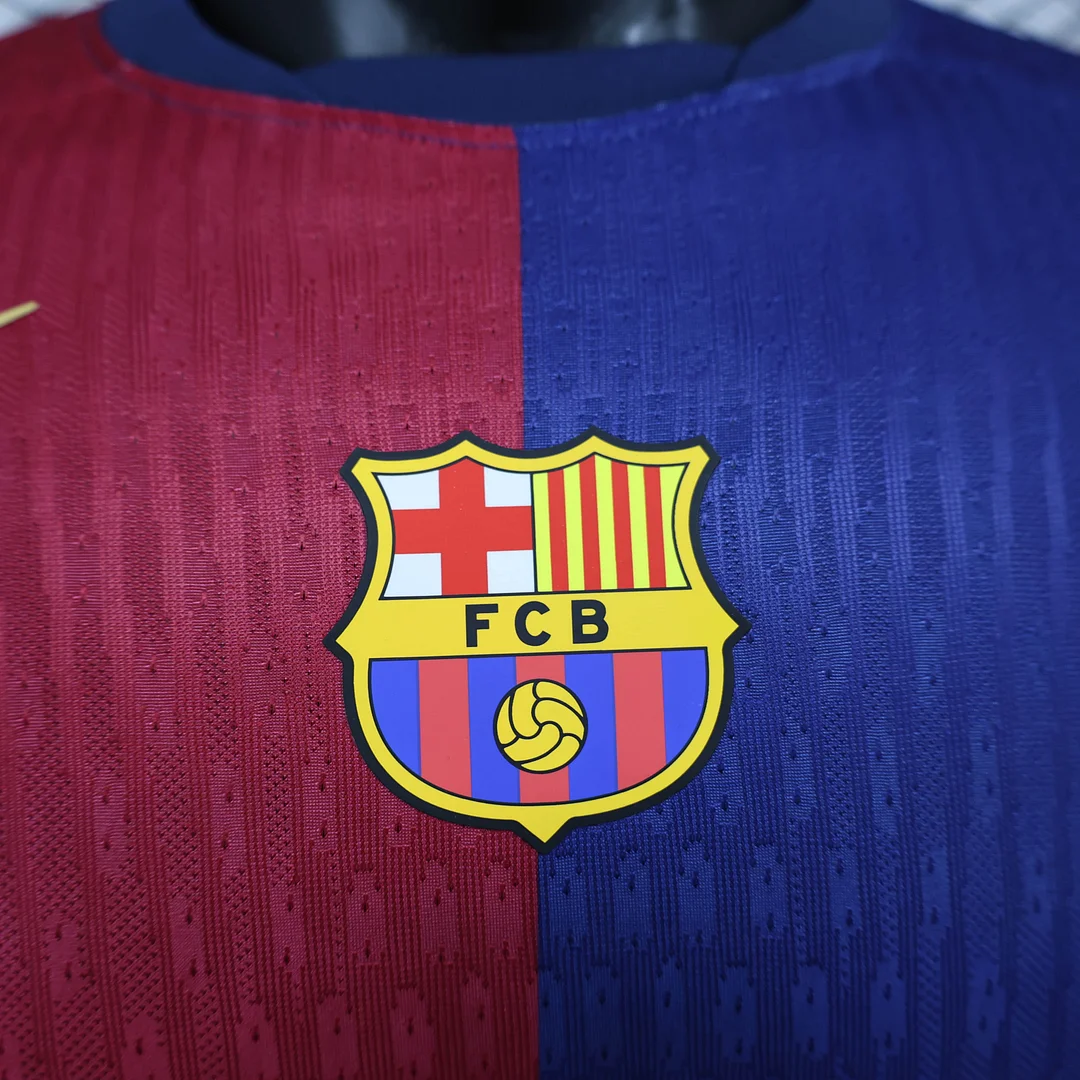 24/25 Barcelona Home Long Sleeve Jersey( Player Edition )