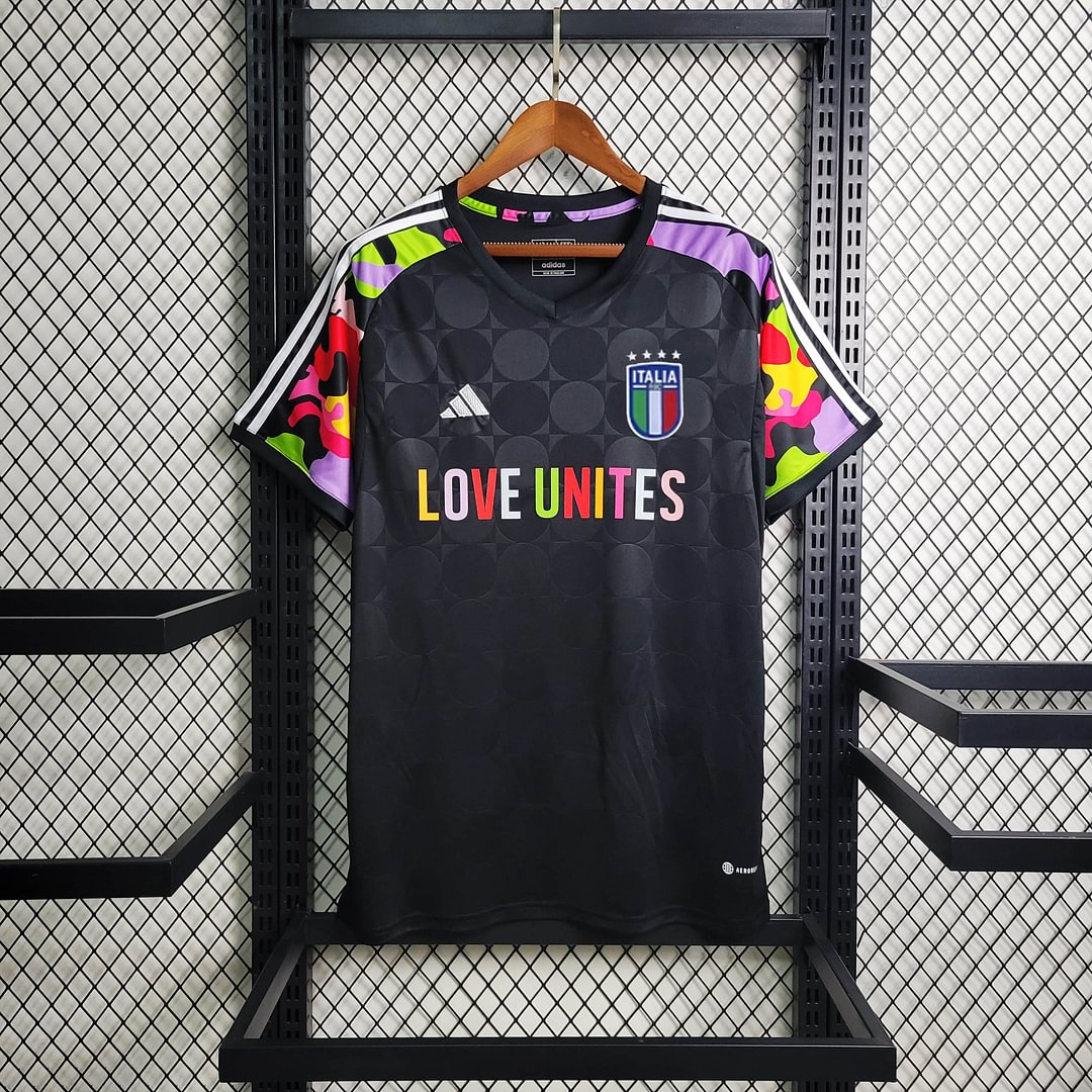 2024 Italy Training Wear Football Shirt( Fans Edition )