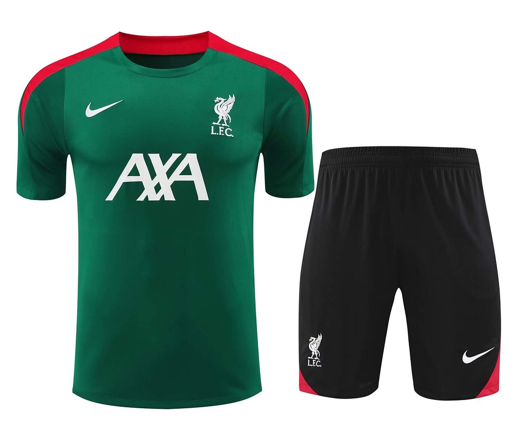2024/2025 Liverpool Training Wear Green Suit Shirt