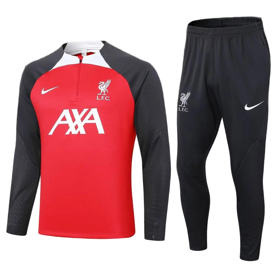 2024/2025 Liverpool Half-Pull Training Suit Red Football Shirt