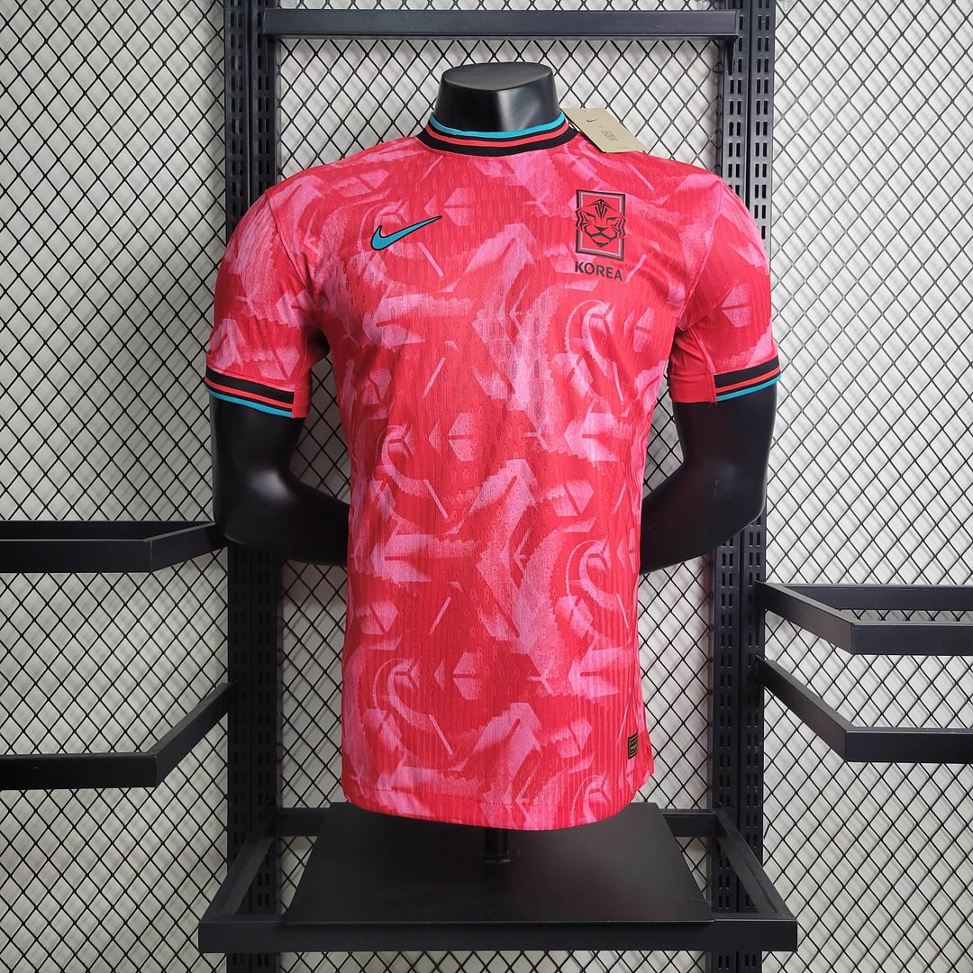 2024 South Korea Home Football Shirt(Player Version )