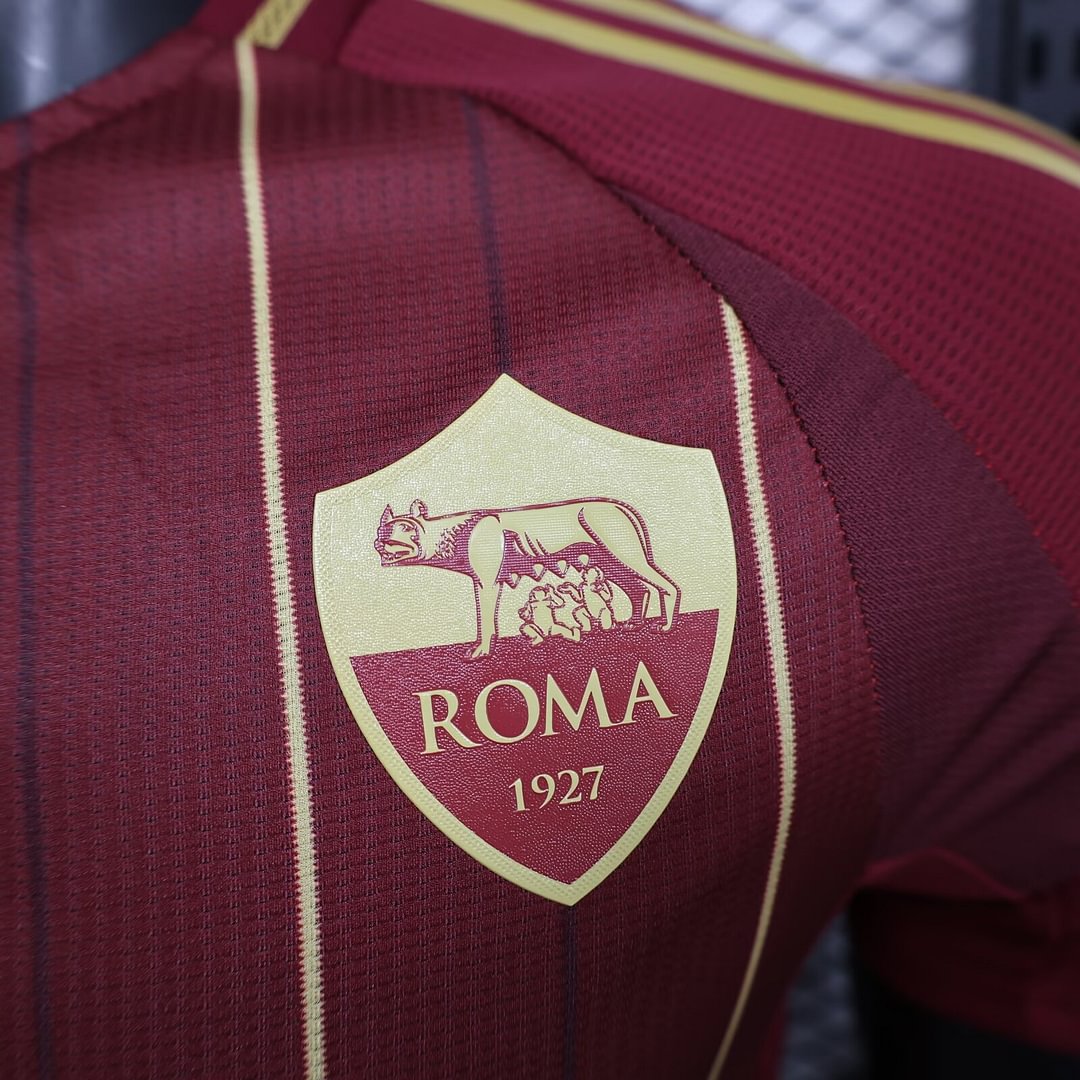 2024/2025 AS Roma Home Football Shirt(Player Version )