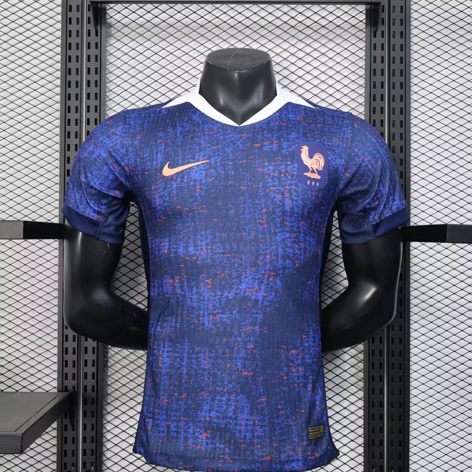 2025/2026 France Royal Blue Home Football Shirt For Player Version