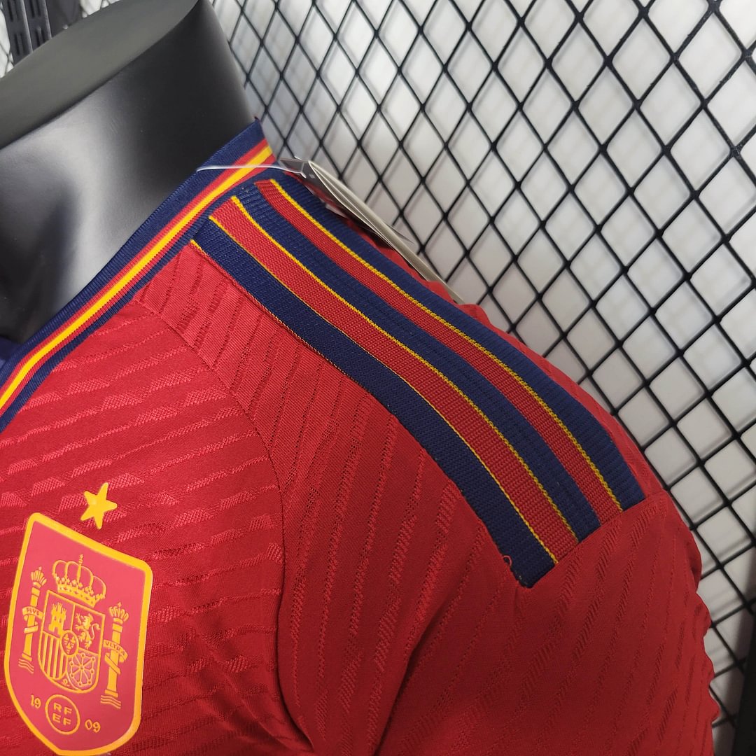 2022 Spain Home Football Shirt ( Player Edition )