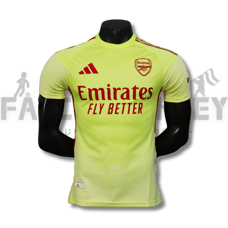 2025/2026 Arsenal Special Edition Yellow Football Jersey For Player Version