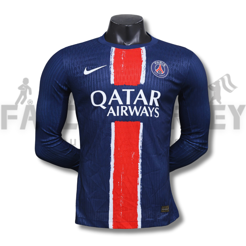 2024/2025 Paris Home Long Sleeve Football Jersey( Player Edition )