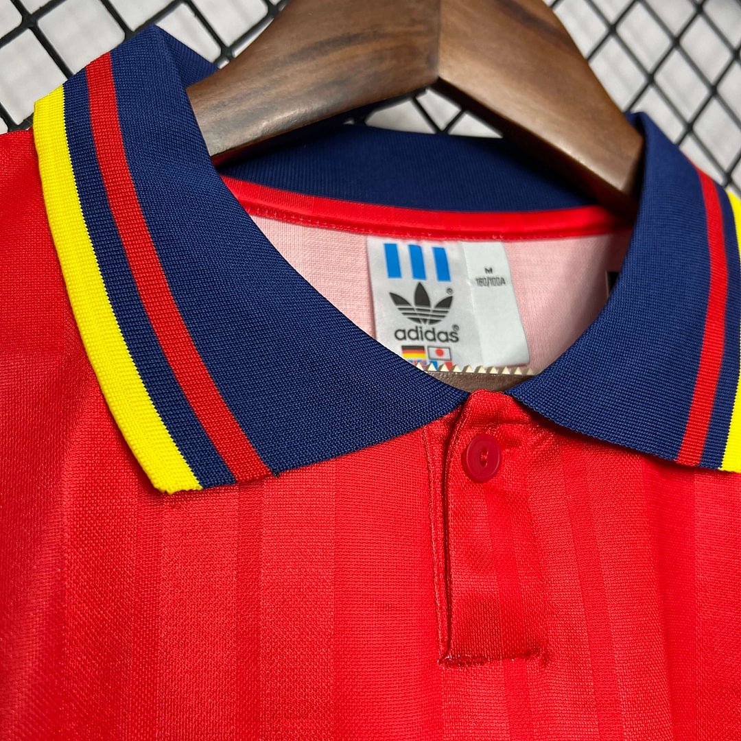 1994 Spain Retro Home Football Shirt