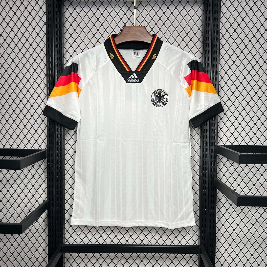 1992 Germany Retro Home Football Shirt