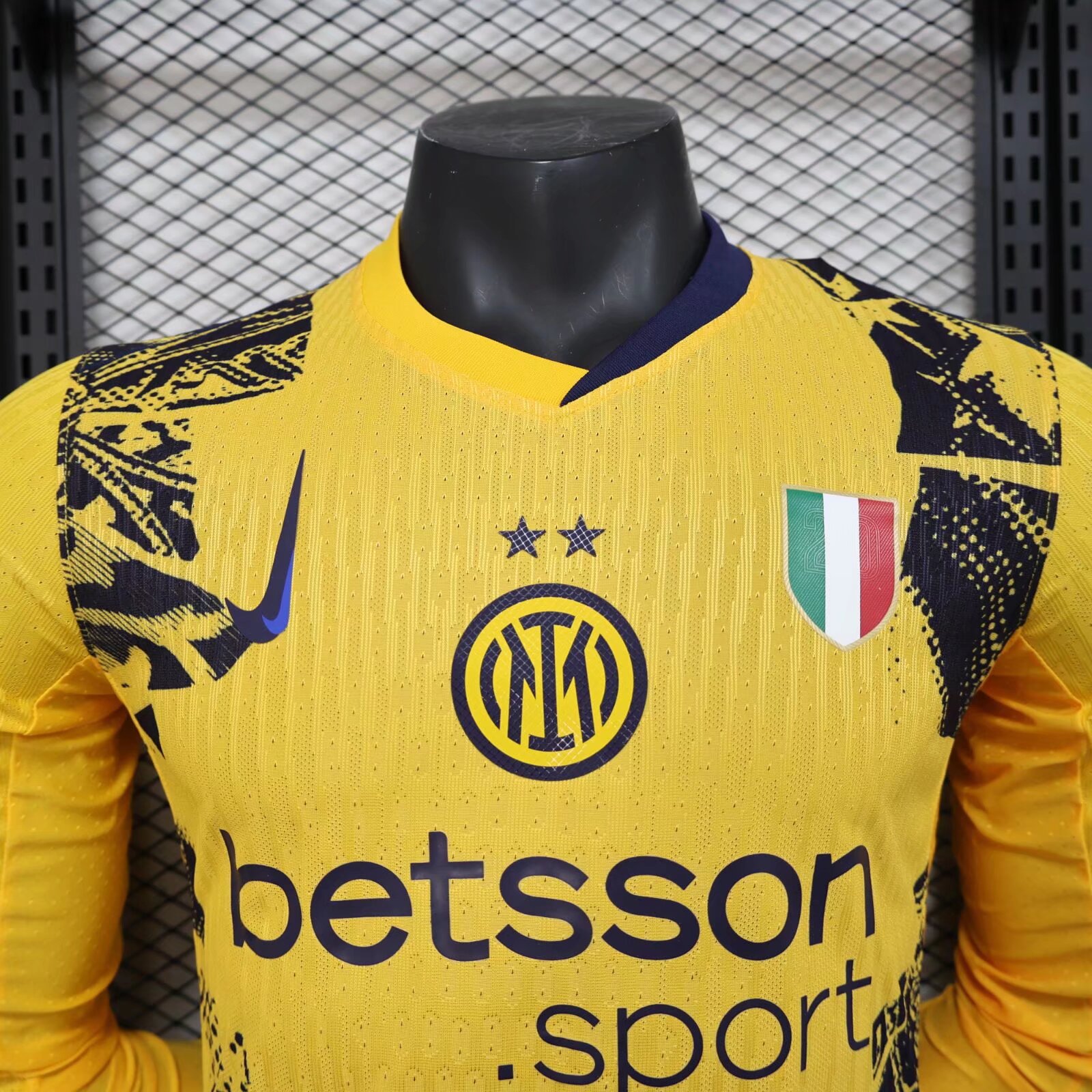 2024/2025 AC Milan Player Version Long Sleeve Second Away Football Jersey