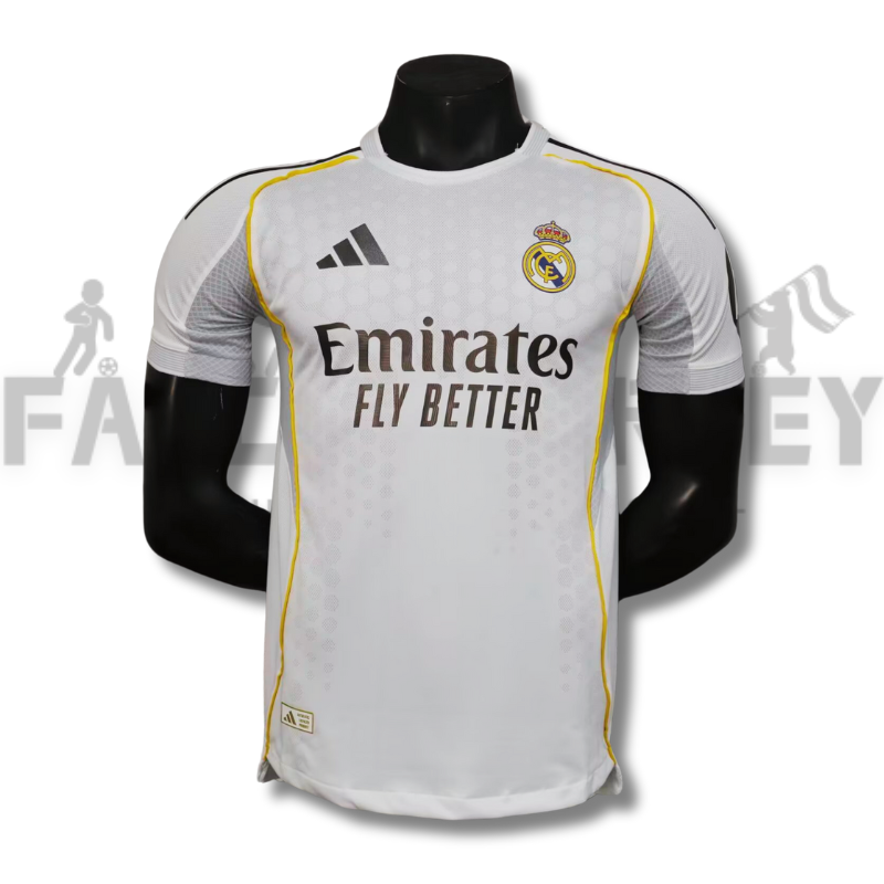 2025/2026 Real Madrid Home Football Jersey(Player Version)