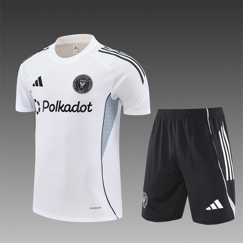 2025/2026 Miami White Training Wear Suit Shirt
