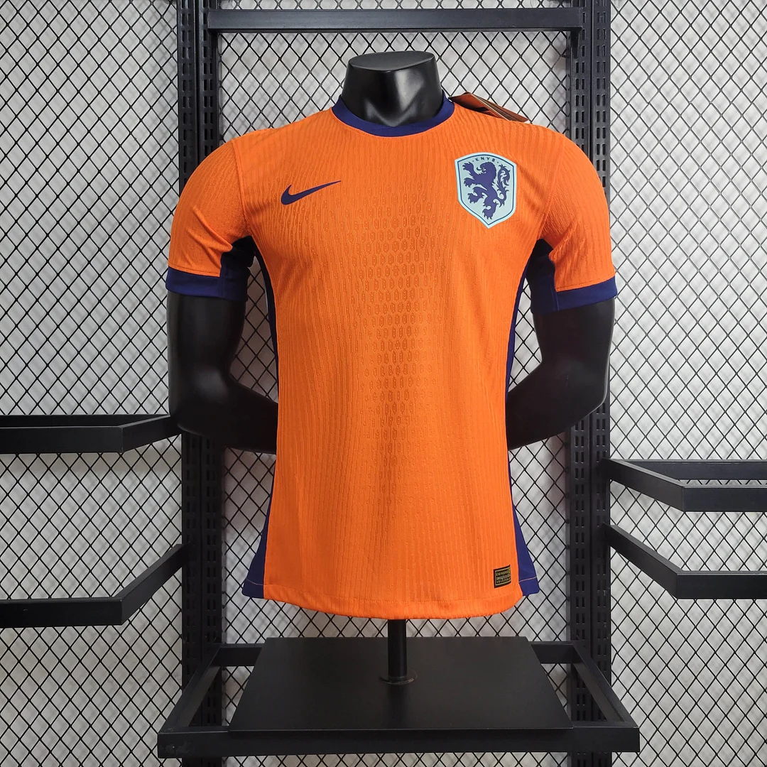 2024 Netherlands Home Football Shirt(Player Version )