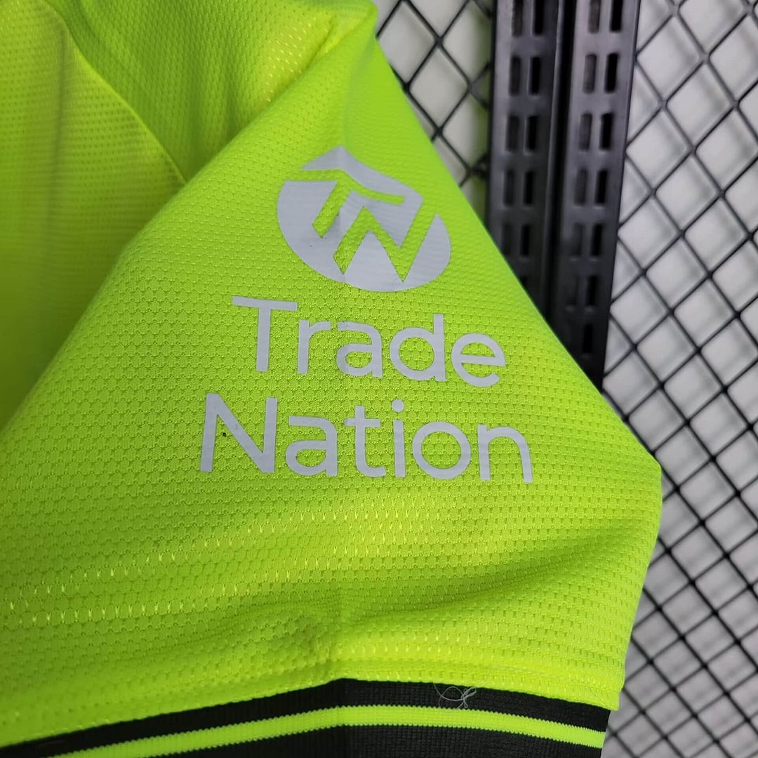 2023/2024 Aston Villa Fluorescent Green Football Shirt