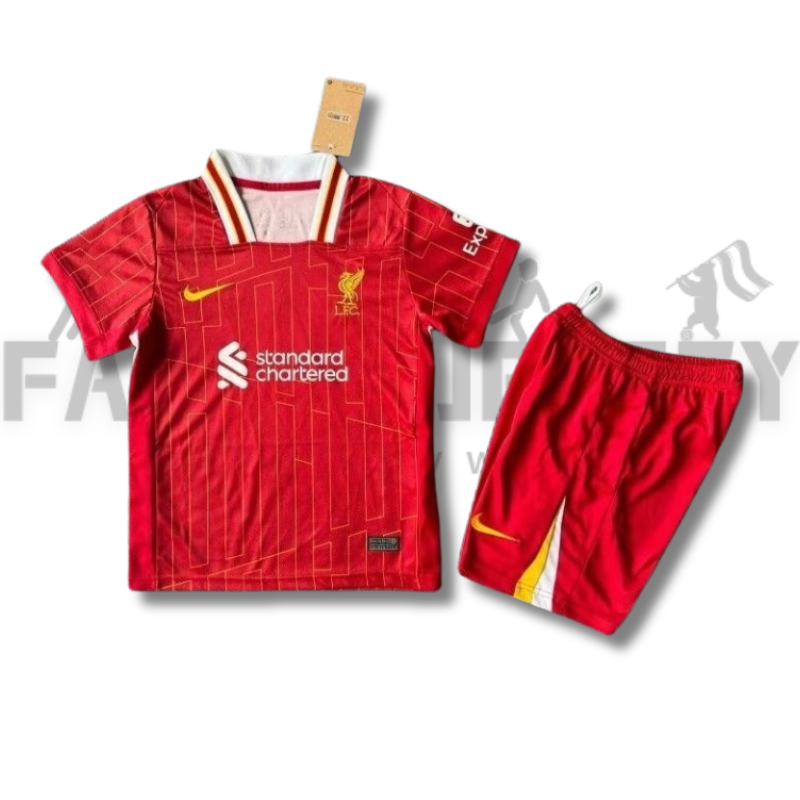 2024/2025 Liverpool Home Football Shirt (For Kids)