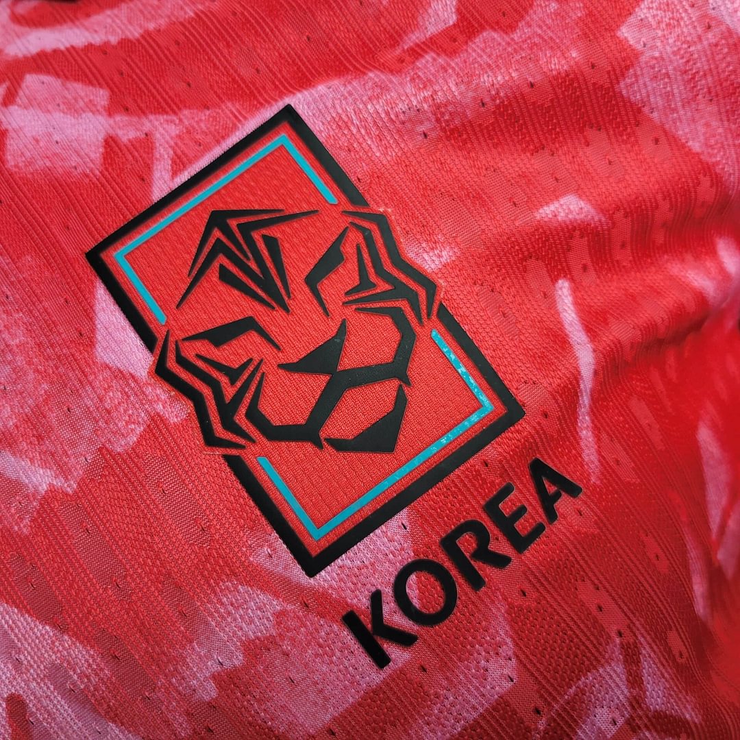 2024 South Korea Home Football Shirt(Player Version )