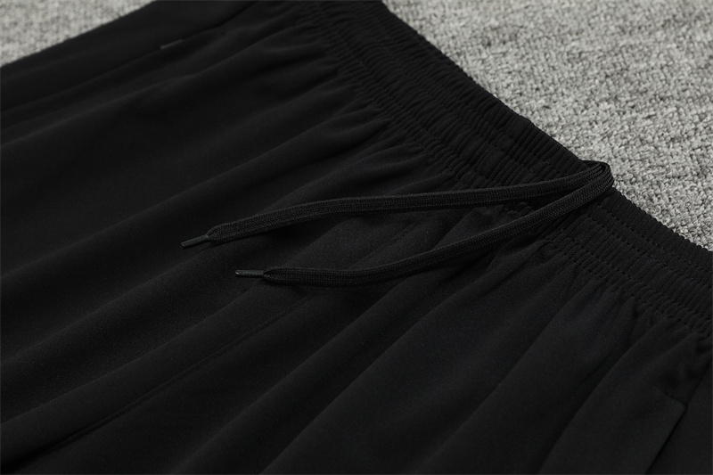 2024/2025 Brazil Black Half Zipper Football Jacket