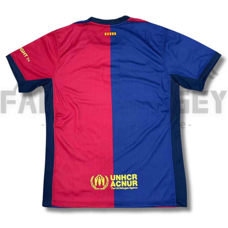 25/26 Barcelona home advertisement 1989 football jersey( Fans Edition )