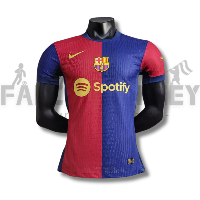 2024/2025 Barcelona Home Football Shirt(Player Version)