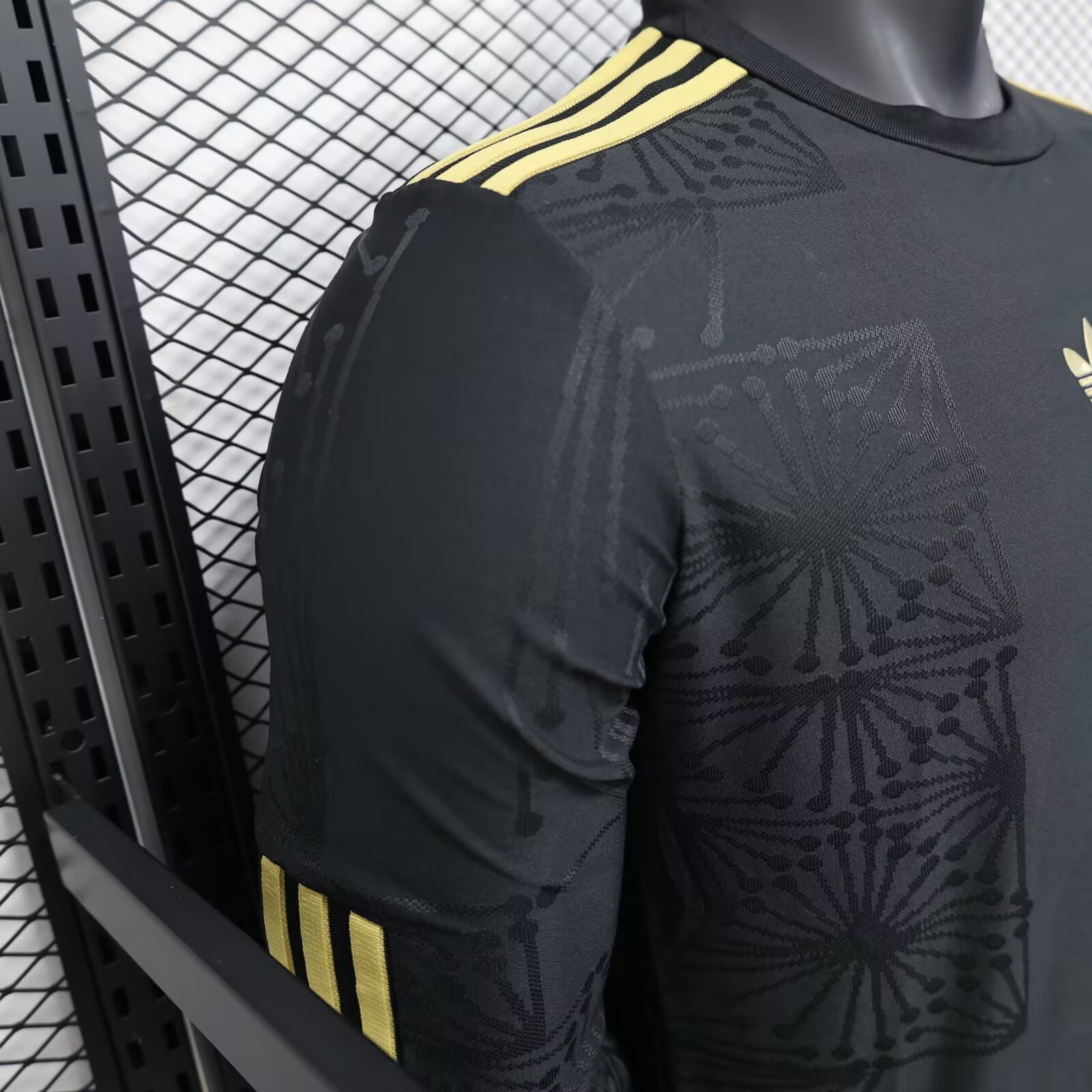 2025/2026 Mexico Concacaf Gold Cup Black Long sleeves Special Edition Football Shirt For Player Version