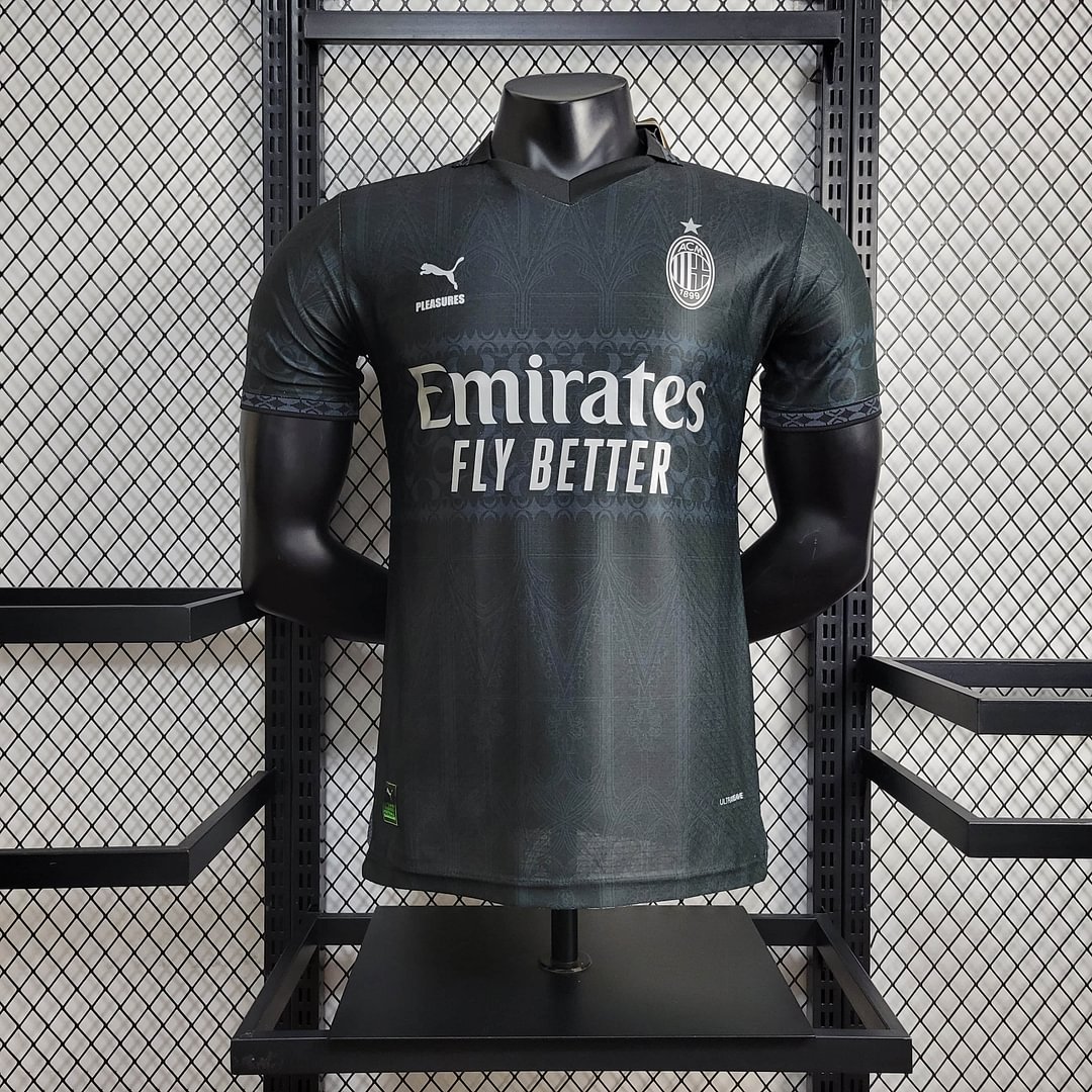 2023/2024 Player Version AC Milan Fourth Away Football Shirt